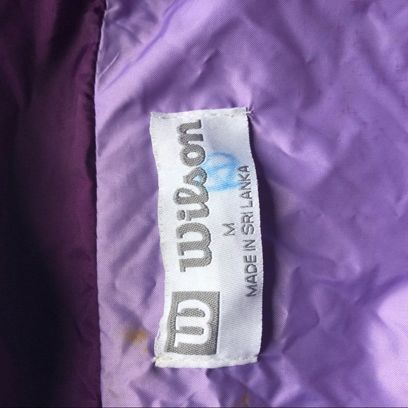 retro violet windbreaker - Picture 3 of 4